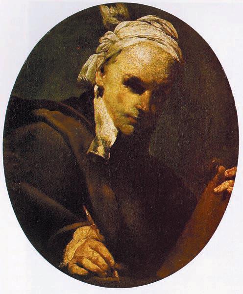Giuseppe Maria Crespi Self Portrait_a oil painting image